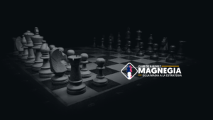 black white red grayscale chess presentation